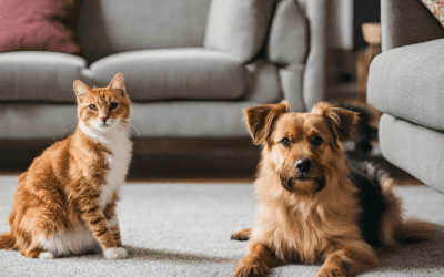 Keeping Your Carpets & Upholstery Clean with Pets in the House